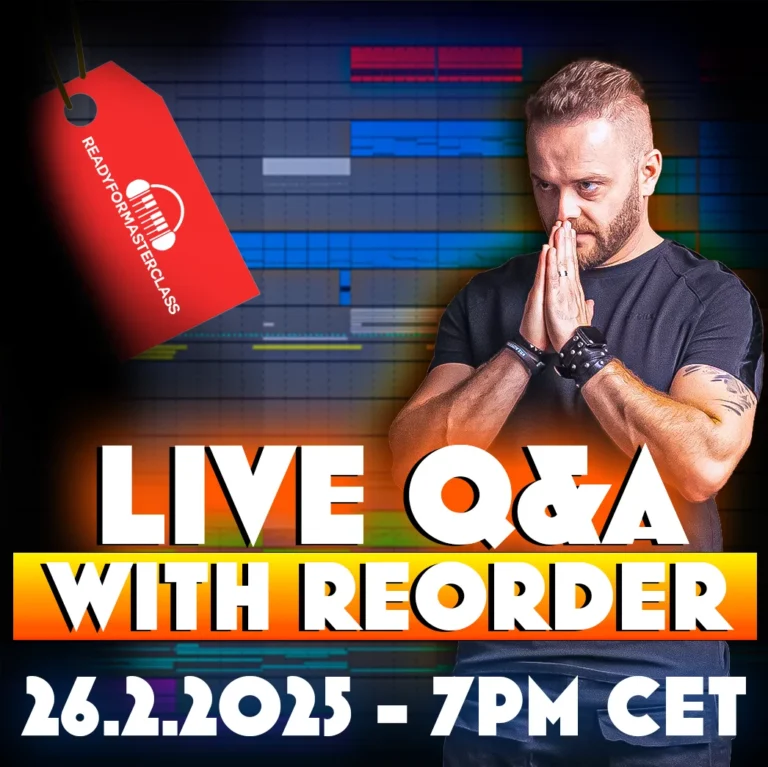 LIVE Q&A with ReOrder 26. February 7PM CET