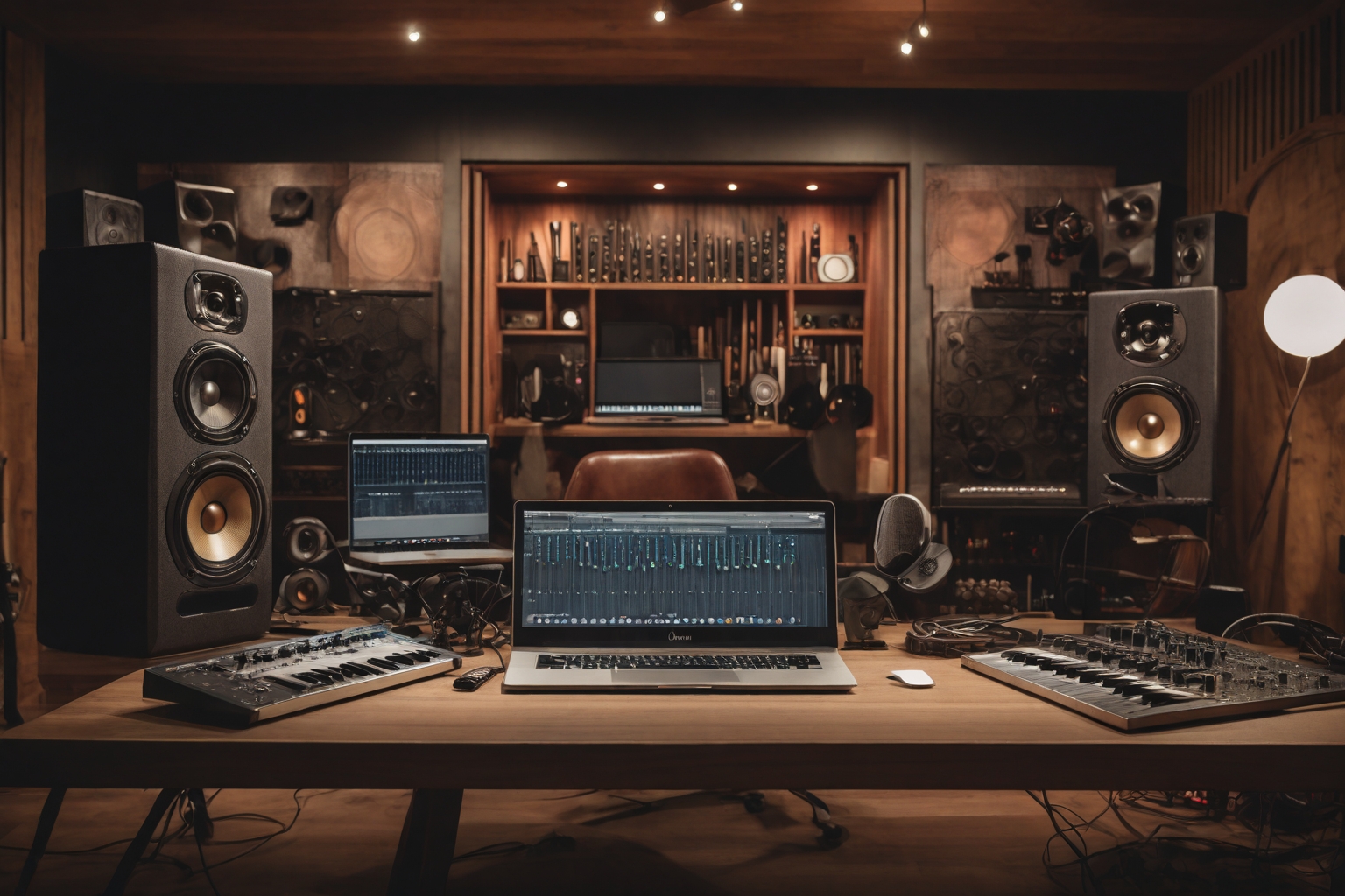 How things should look after building your home studio