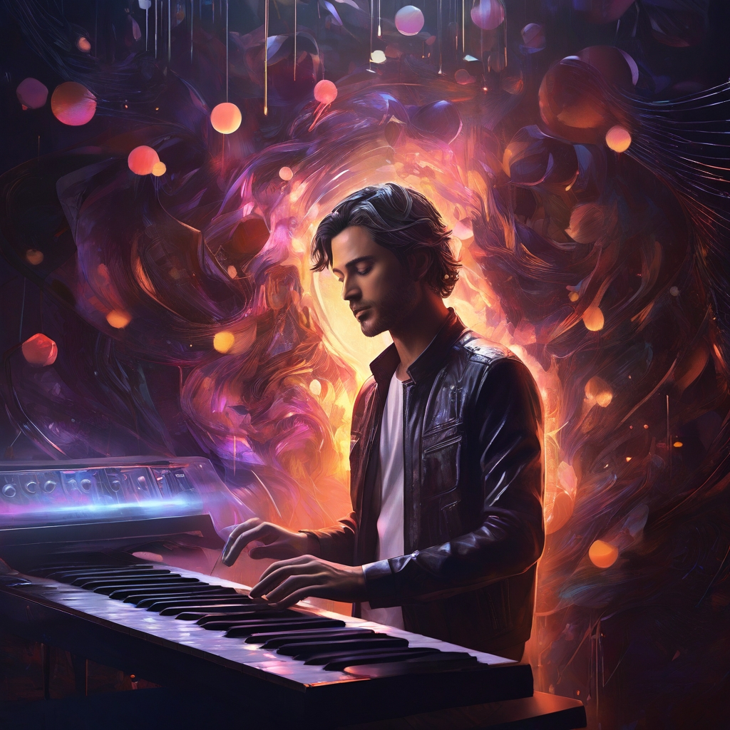 6 essential tips showing an image of musician playing a synth as ti[ 2