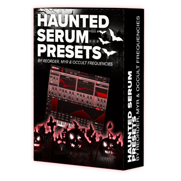 READYFORMASTERCLASS Serum Halloween 2024 Haunted Presets, tehcno serum presets, trance serum, progressive serum, melodic house presets