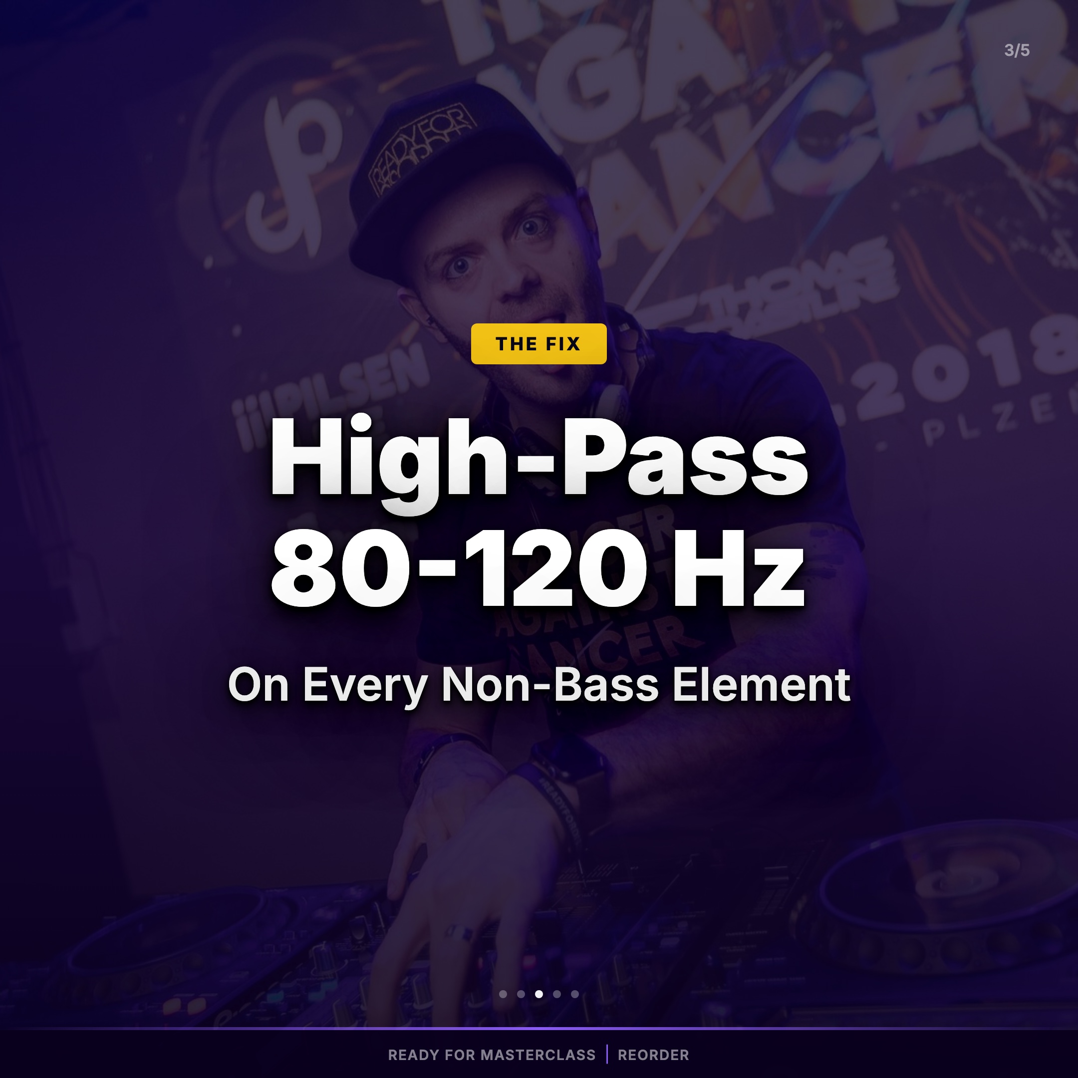 High-pass filter fix