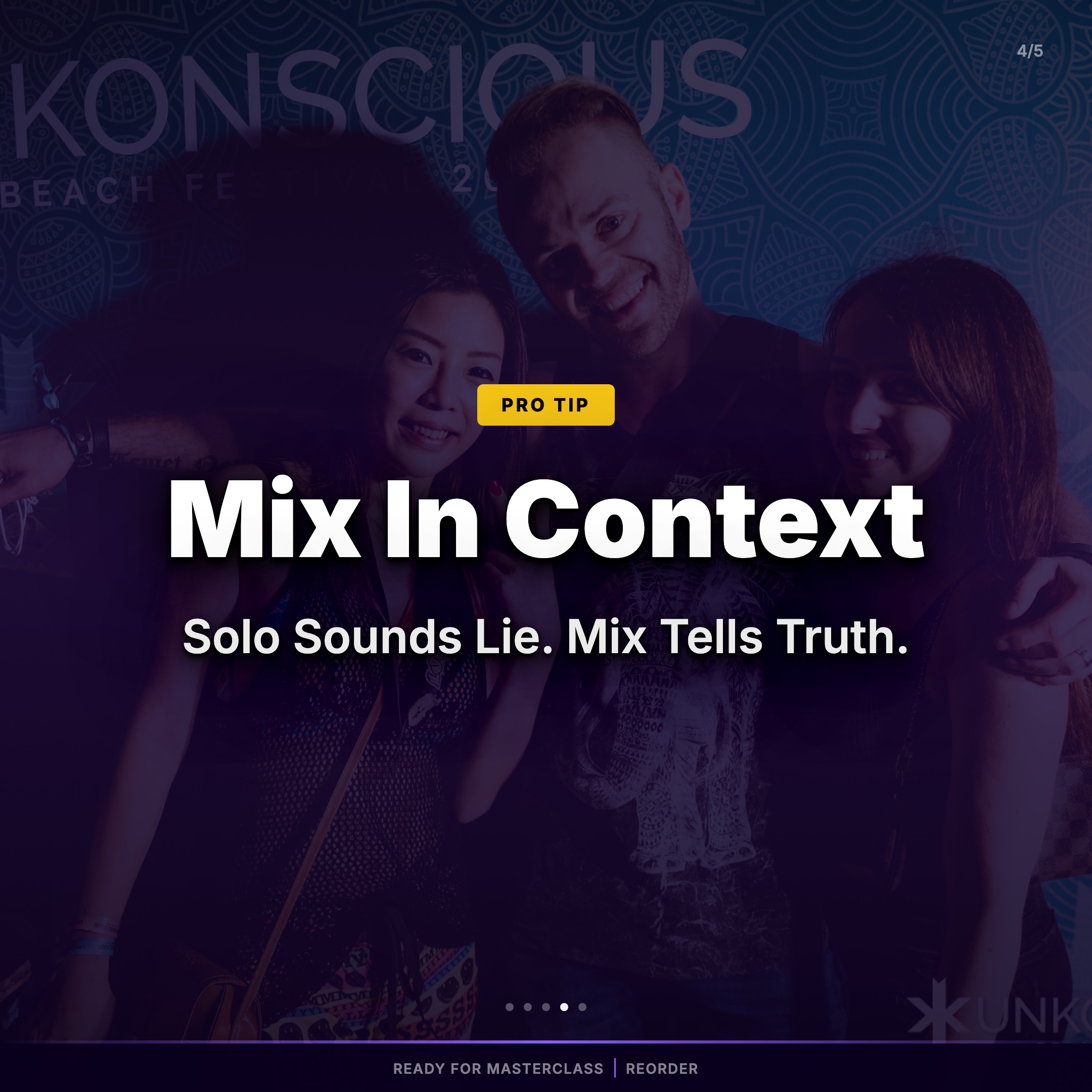 Mix in context