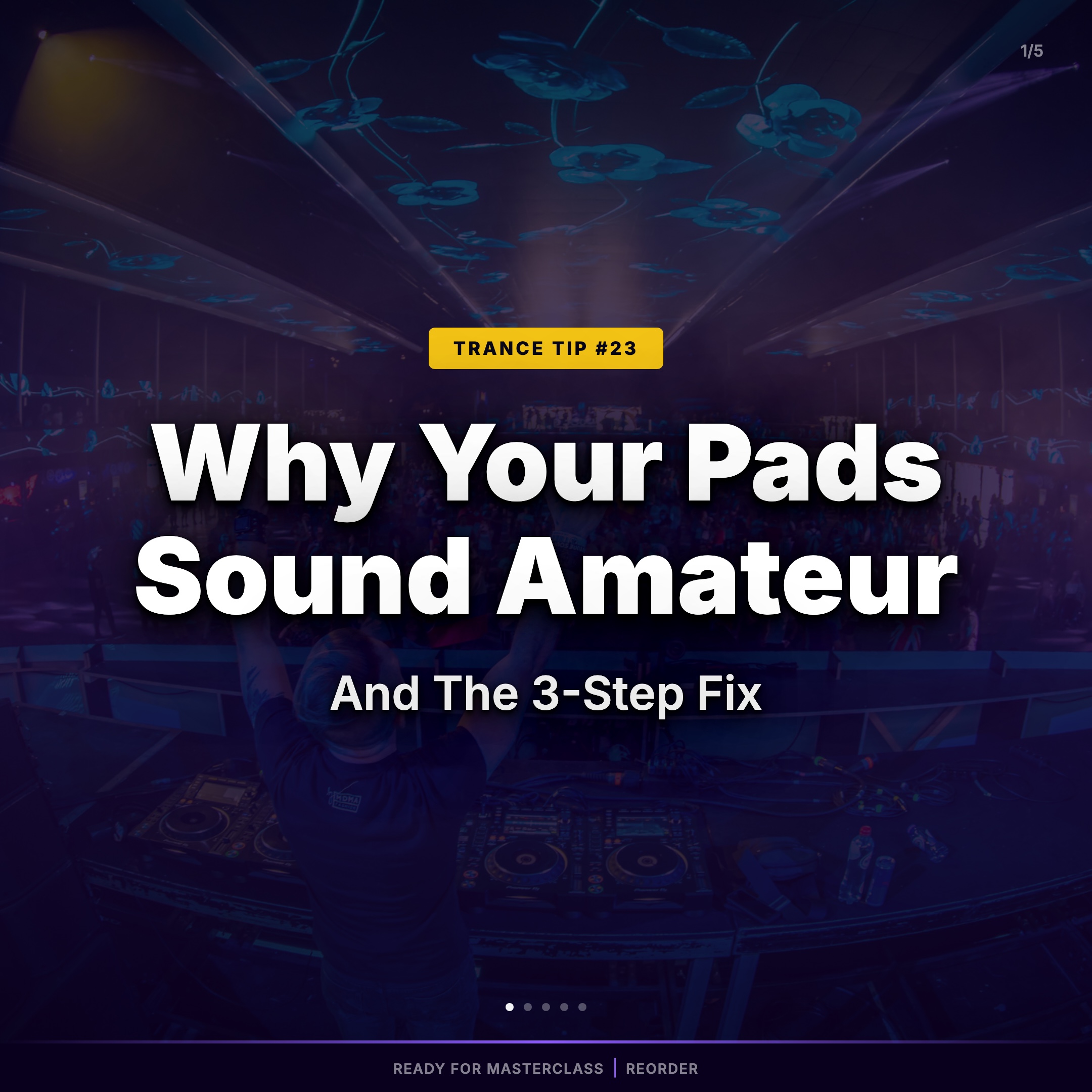 Your Pads Sound Amateur