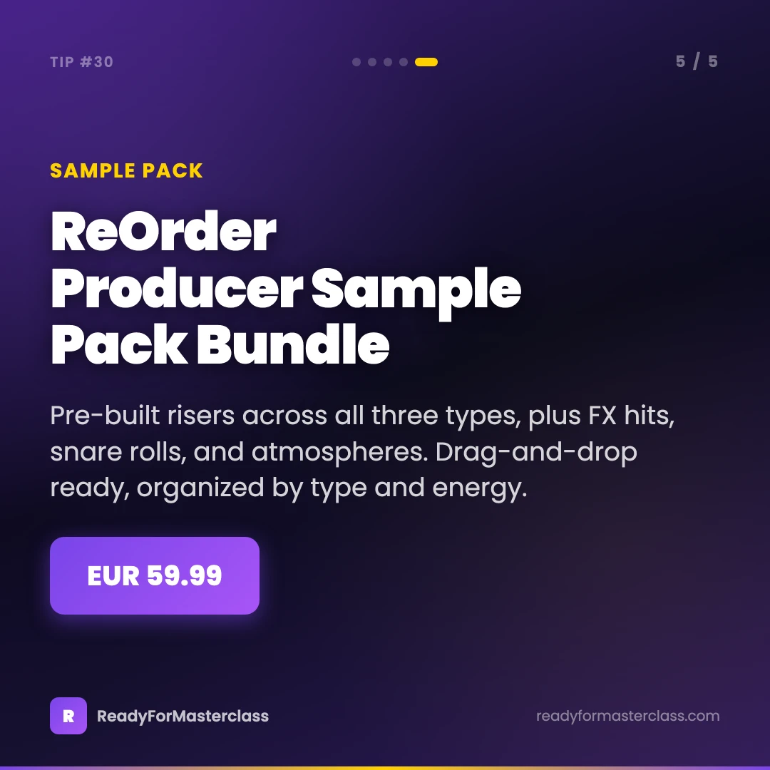 ReOrder Producer Sample Pack Bundle